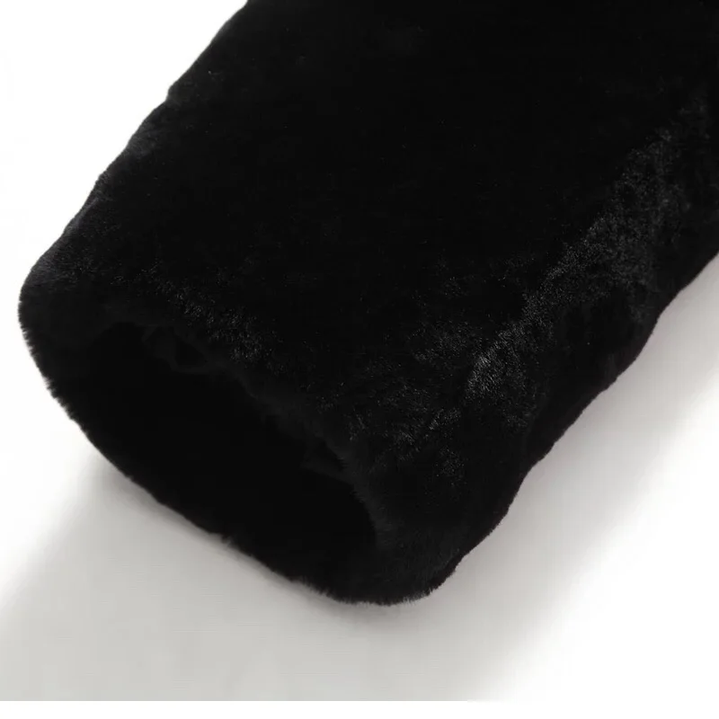 PUDI мужские зимние пальто новая мода шерсть короткие куртки с воротником из меха енота Осень Зима Повседневная Верхняя одежда MT811