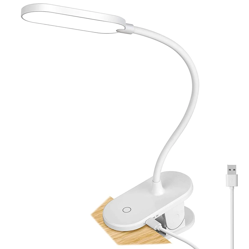 

Перезаряжаемый светильник для книги, контроллер контактов, регулируемая яркость, защита глаз, лампа для чтения, светодиодный светсветильни...