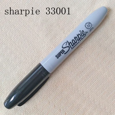 Перманентный маркер Sharpie 3 шт./лот очень вместительные чернильные краски маркеры