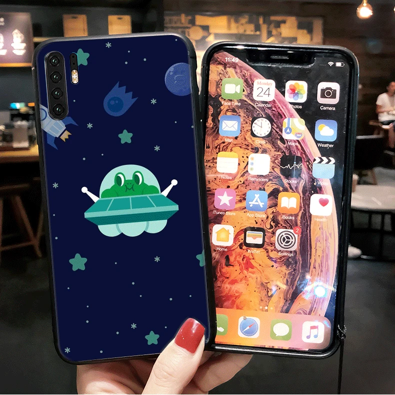 Силиконовый чехол для Huawei Honor 6A 7A 3 ГБ Pro 7C 7X 8Lite 8A 8X 8C 9 Lite 9X | Мобильные телефоны и