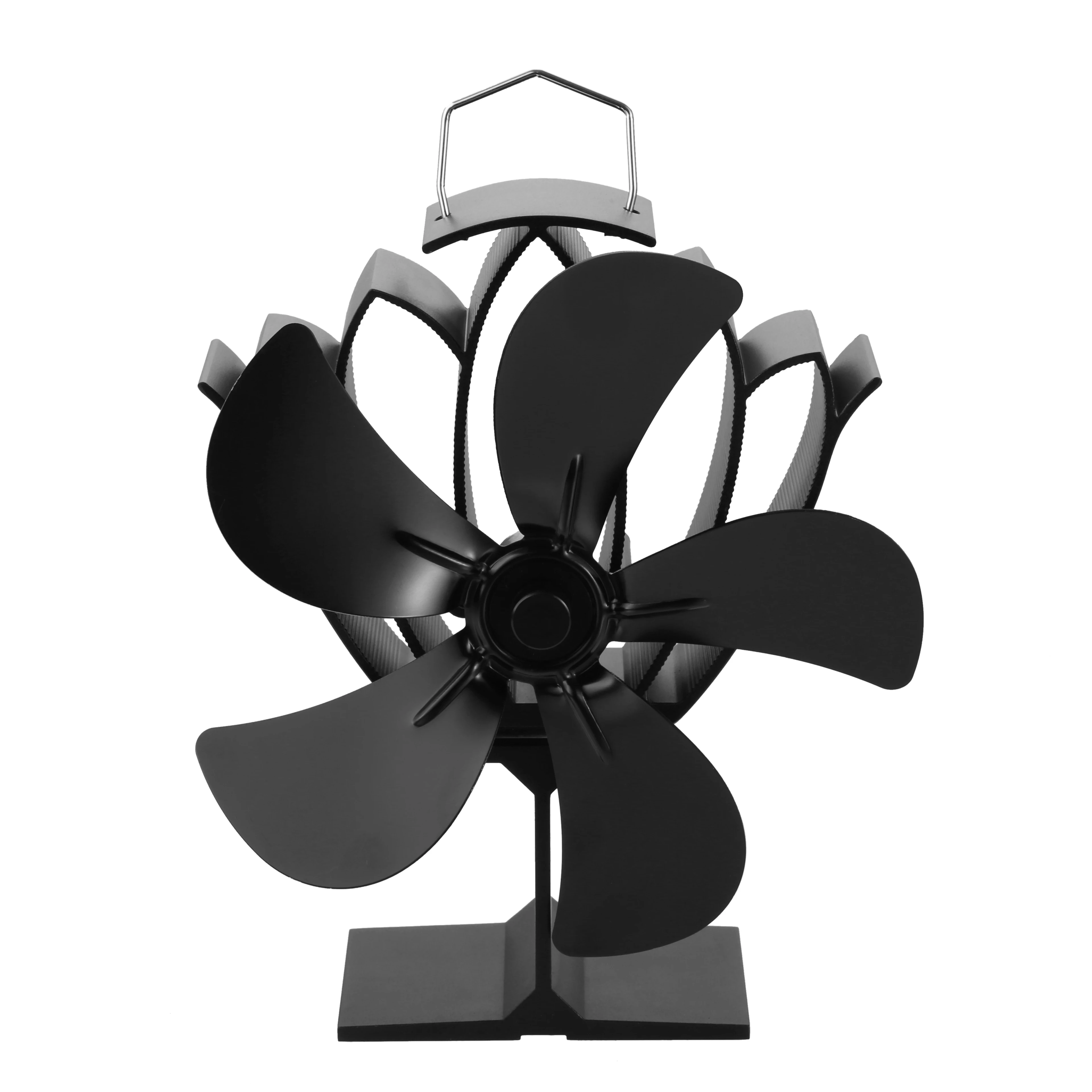 

Fireplace Fan 5 Blade Heat Powered Stove Fan Log Wood Burner Ecofan Quiet Home Fireplace Fan Efficient Heat Distribution Durable
