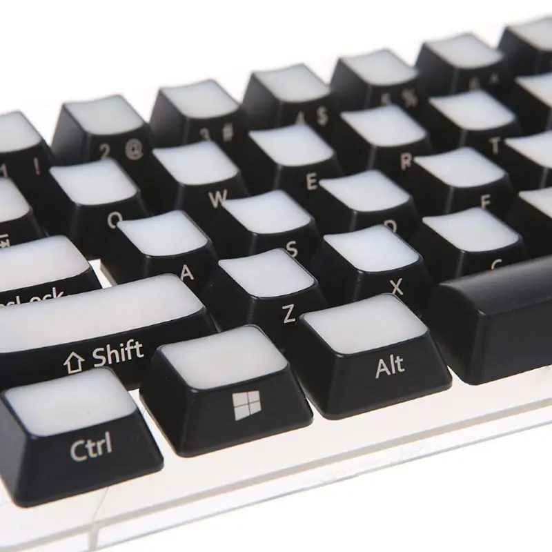RGB передние/боковые напечатанные клавиши с подсветкой ISO ANSI Layout transmlucidus клавиши с подсветкой для Corsair K65 K70 logitech G710 Cherry MX