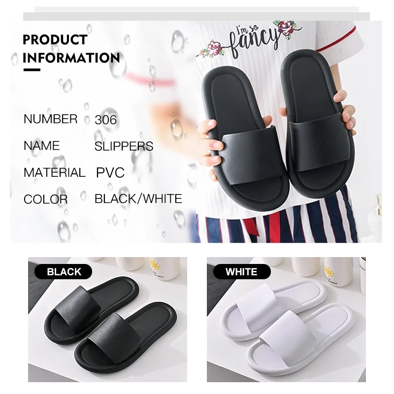 Домашние тапочки для женщин и мужчин сандалии на плоской подошве Нескользящие