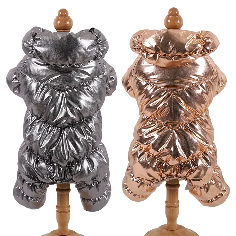 Водонепроницаемые куртки для собак зимняя теплая одежда домашних животных