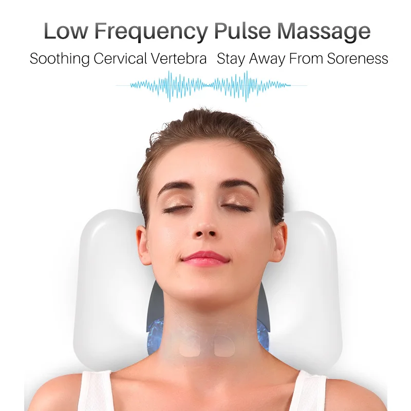 Ledann электрическая Беспроводная Тяговая подушка для массажа шеи улучшения