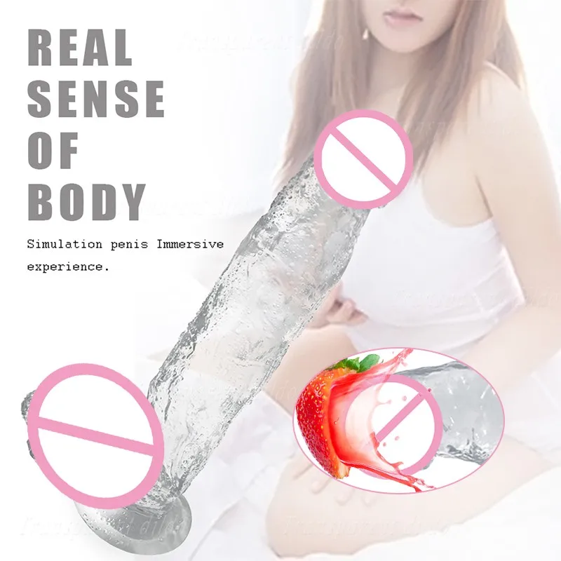 Большой пенис большой реалистичный фаллоимитатор Женский мастурбатор