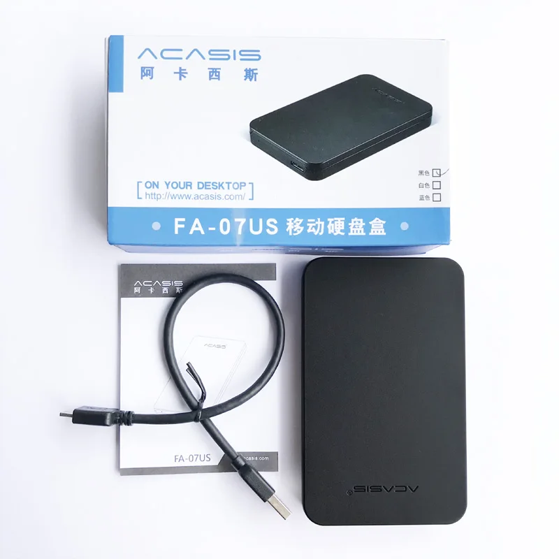 Чехол Acasis для жесткого диска 2 5 дюйма Sata Usb 3 0 внешний Ssd тонкий корпус мобильного