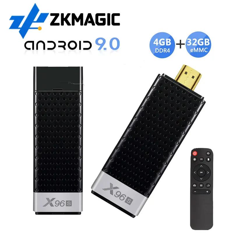 X96S ТВ приставка Android 9 0 Amlogic S905Y2 Четырехъядерный 4 ГБ 32 Bluetooth 2 Wifi 4/5G 4K HD медиаплеер X96
