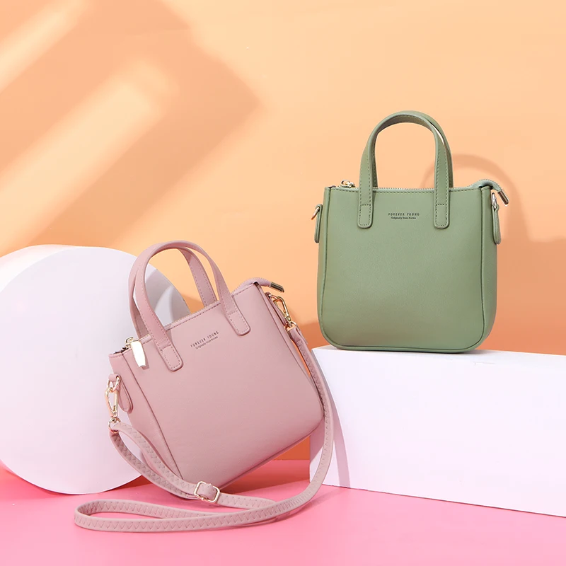 Новые маленькие сумки на плечо женская кожаная сумка через сумка-мессенджер