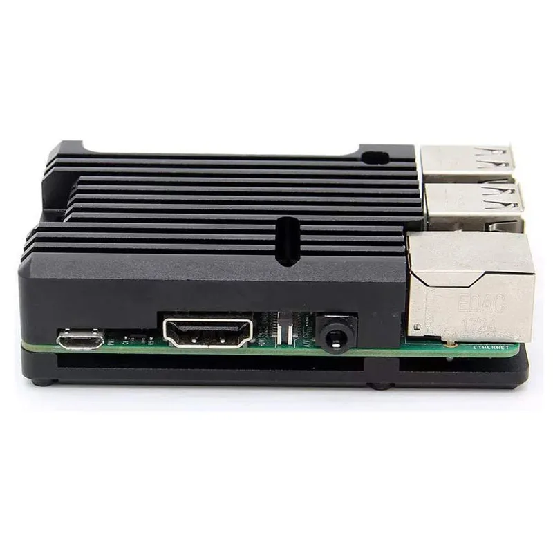 Алюминиевый Чехол для Raspberry Pi 4 корпус с пассивным охлаждением телефона 3 Model B 3B