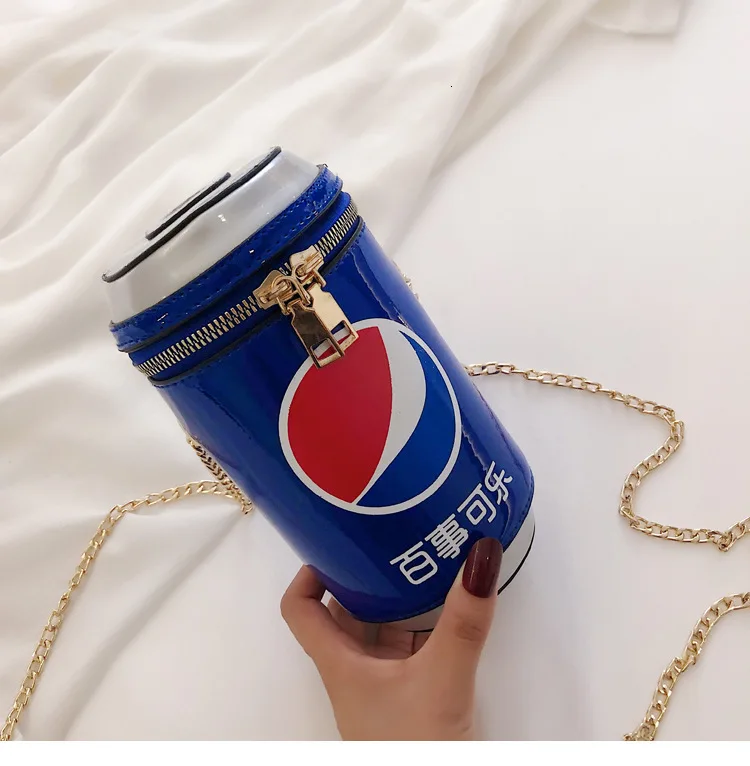 Сумки через плечо 2019 женский пакет Cola цепочка для мобильного телефона Наклонная