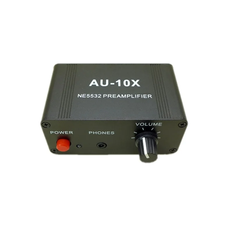 Усилитель наушников усилитель стерео аудио сигнал NE5532 20 дБ RCA 3 5 мм регулятор