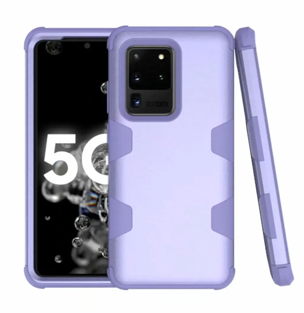 Силиконовый противоударный чехол с полным корпусом 360 для Samsung Galaxy S20 Ultra Coque Note 10 S10