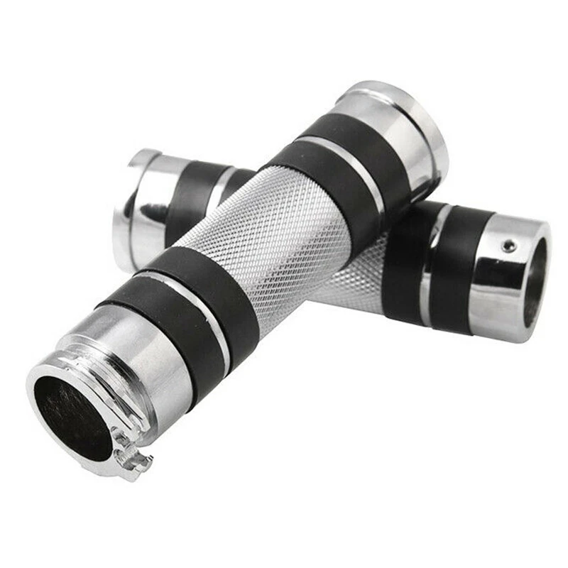 

1Pair Motorcycle 25mm Aluminum CNC Handle Bar Hand Grips for Sportster Honda Suzuki Kawasaki Yamaha