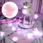 MIFLAME 1020 светодиодов s Любовь Сердце свадьба светодиодная сказочная гирлянда s фонарь романтическая полоса светильник для свадьбы события вечерние светильник рлянда освещение