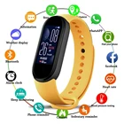 Смарт-часы M5 смарт-браслет пульсометр кровяное давление Bluetooth совместимый трекер спортивной активности Шагомер для мужчин женщин