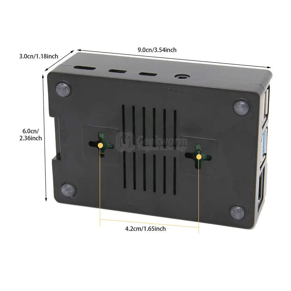 Raspberry Pi 4 Модель B 3 5 дюйма 480x320 TFT сенсорный экран с ABS чехол ЖК-дисплей Max 50fps |