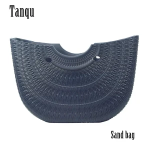 Tanqu новая Obag Песочная сумка в стиле тела модная ручная сумка Сделай Сам Водонепроницаемая женская сумка резиновая силиконовая O песок O Bag женская сумочка