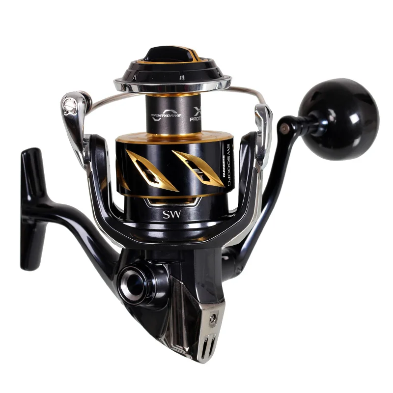2019/2020 Оригинал SHIMANO Стелла SW 4000/5000/6000/8000/10000/14000 серия металлическая катушка для