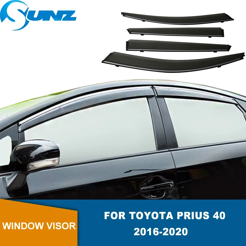 

Outside Protective Visor For Toyota Prius 40 2016 2017 2018 2019 2020 Window Visor Weathershield Sun Rain Guard Car Styling SUNZ