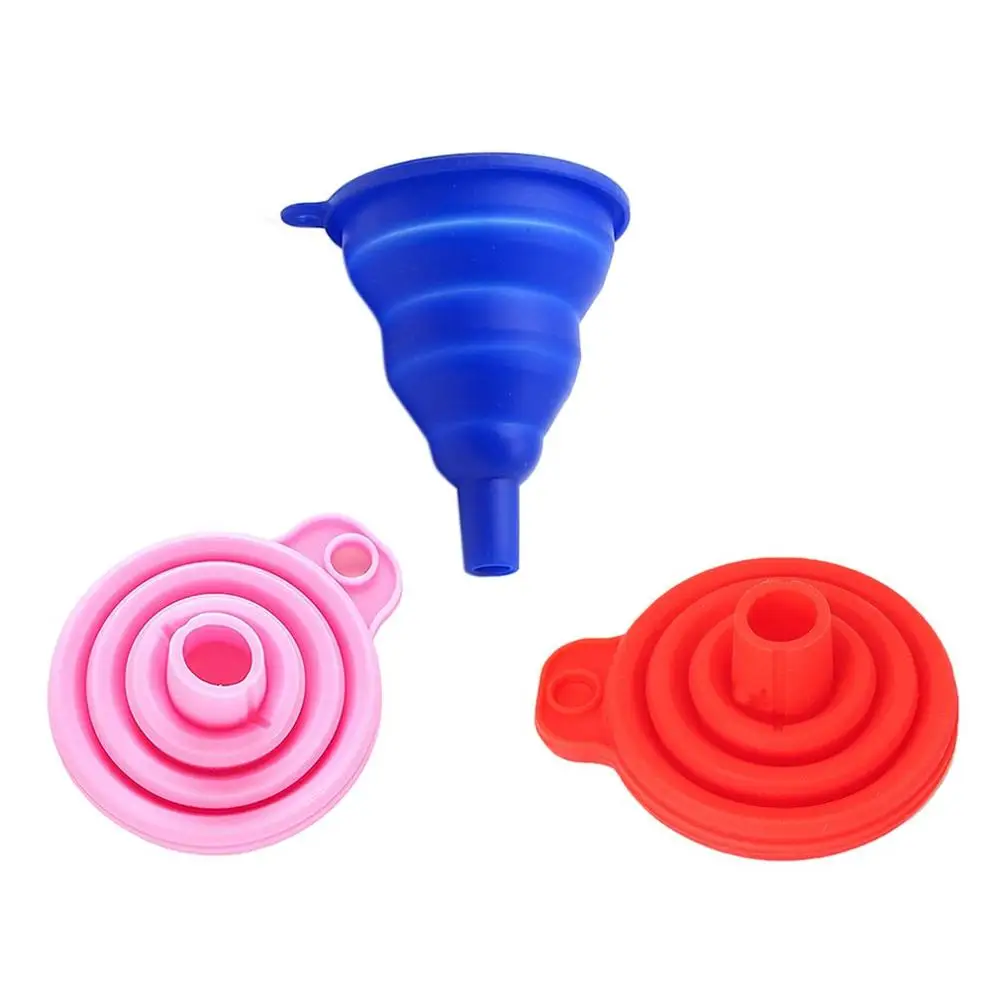 Переносные складные силиконовые безопасная воронка креативные предметы