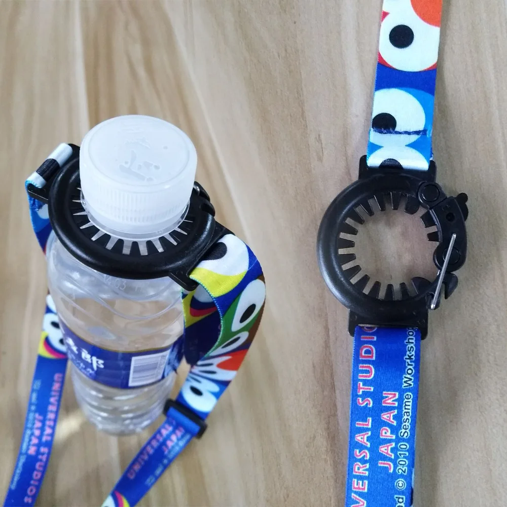 Милый ремешок на плечо для бутылки с водой напитком пряжка портативный спину