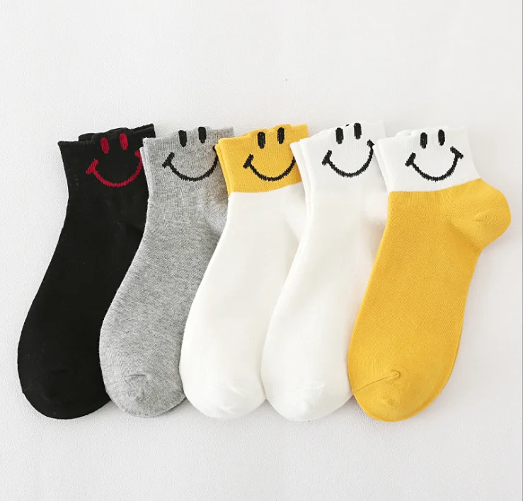 Justin Same paragraph drew smiley/носки для мужчин и женщин спортивные носки пара хлопковых