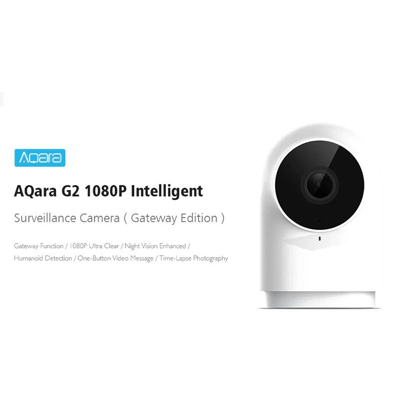 Оригинальная Aqara G2 умная IP камера 1080P монитор для малышей шлюз ночного видения Zigbee