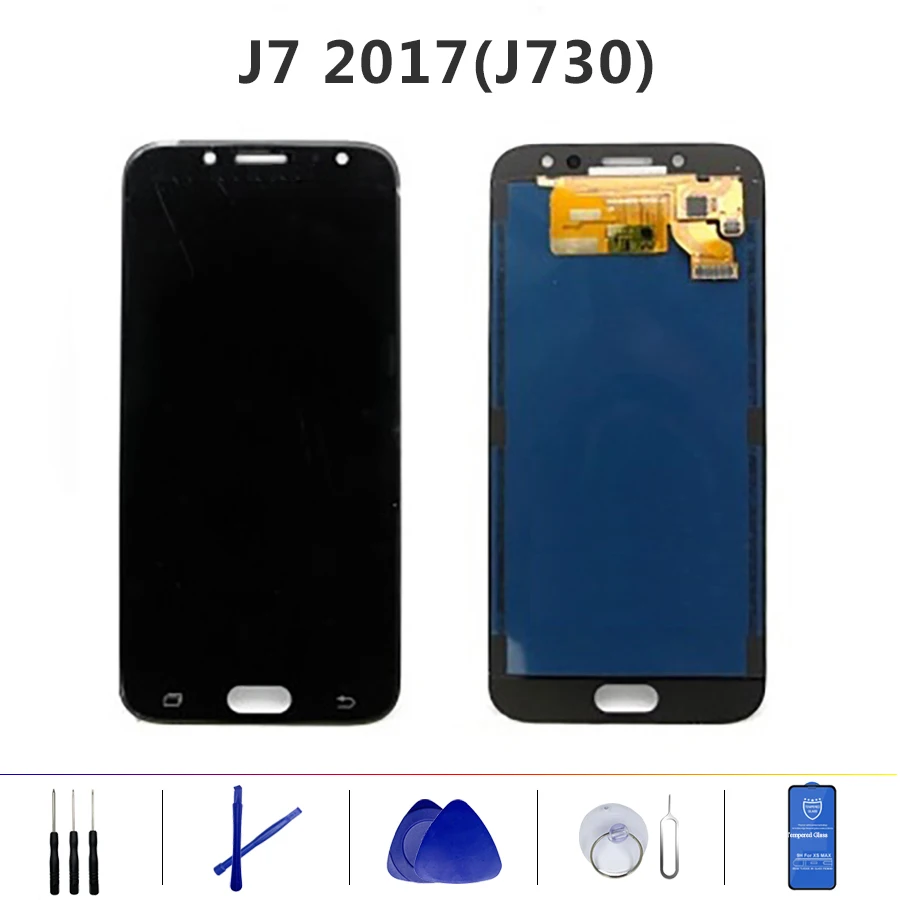 5 дюймов J730 lcd s для samsung J7 2017 J730F дисплей ЖК экран Замена Galaxy Pro J730GM J730G lcd|Экраны