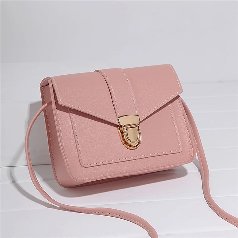 

Fashion Small Crossbody Bags for Women 2021 Mini PU Leather Shoulder Messenger Bag for Girl Yellow Bolsas Ladies Phone Purse