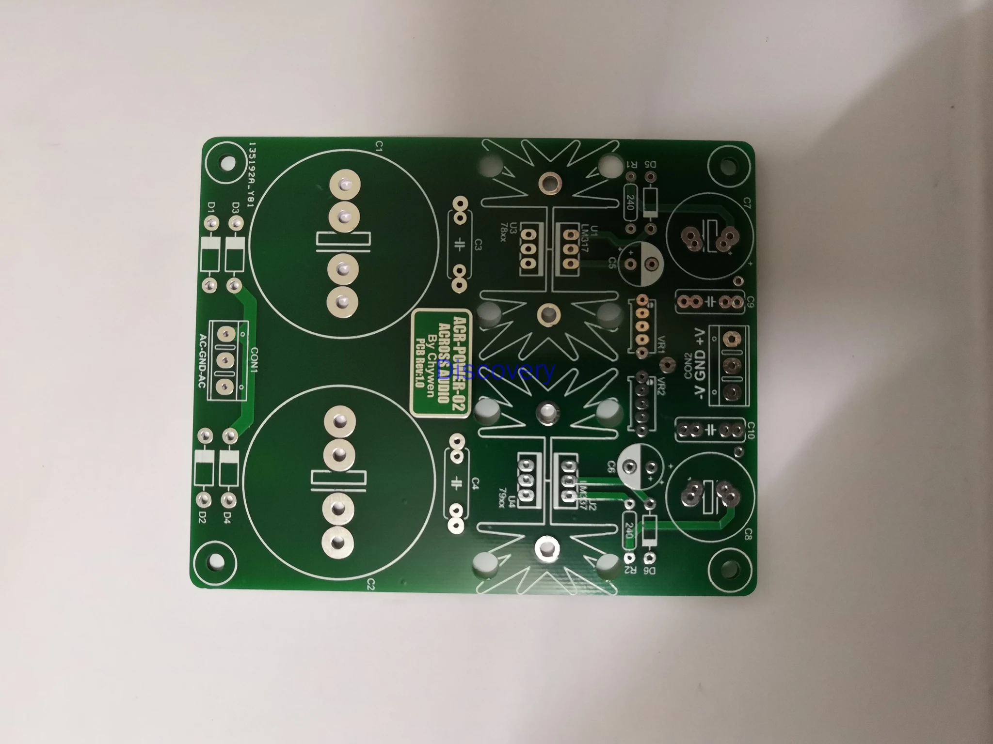 

LM317/337 or 78**/79** Regulated Power Supply Board