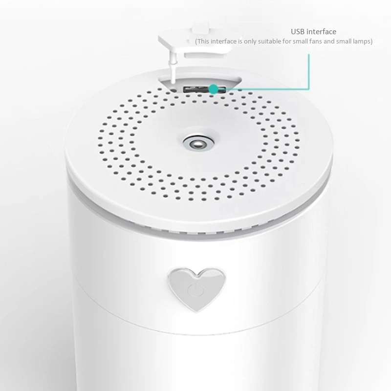 

Fan Desk Lamp Three-In-One Large Capacity Nano Spray Humidifier Colorful Night Light Mini Car Humidifier