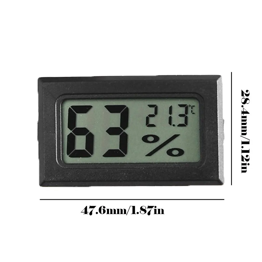 

Embedded Mini Electronic Digital Hygrometer Indoor And Outdoor Reptile Pet Wireless Thermometer And Hygrometer