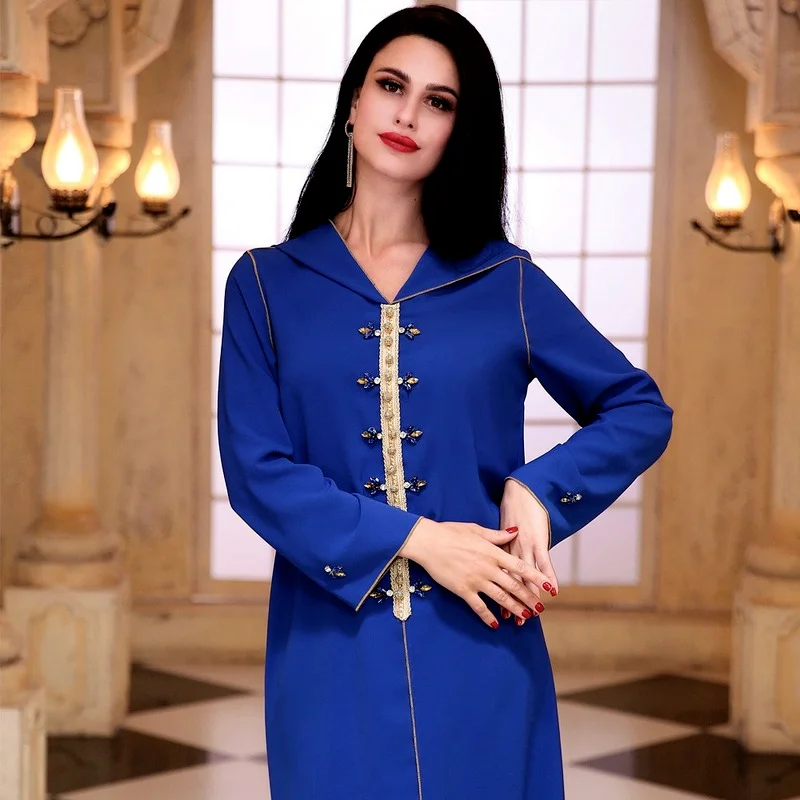 Abaya Dubai Kaftan Muslim Dress Djellaba Femme Musulmane Dresses Abayas For Women Caftan Robe Longue Turkish Islamic Clothing |