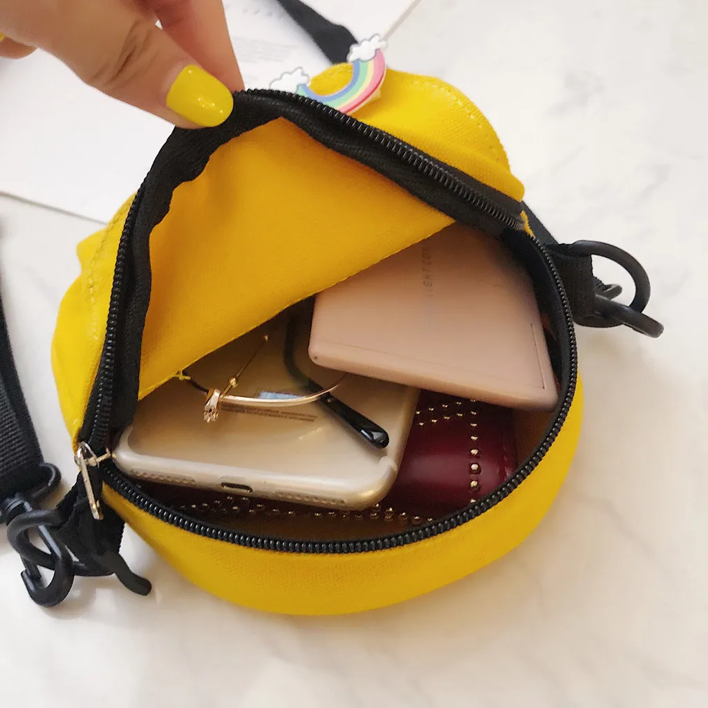 

Women Casual Handbag Bolsas De Mujer Fashion Solid Color Canvas Shoulder Messenger Bag Mobile Phone Bag Mujer #YJ