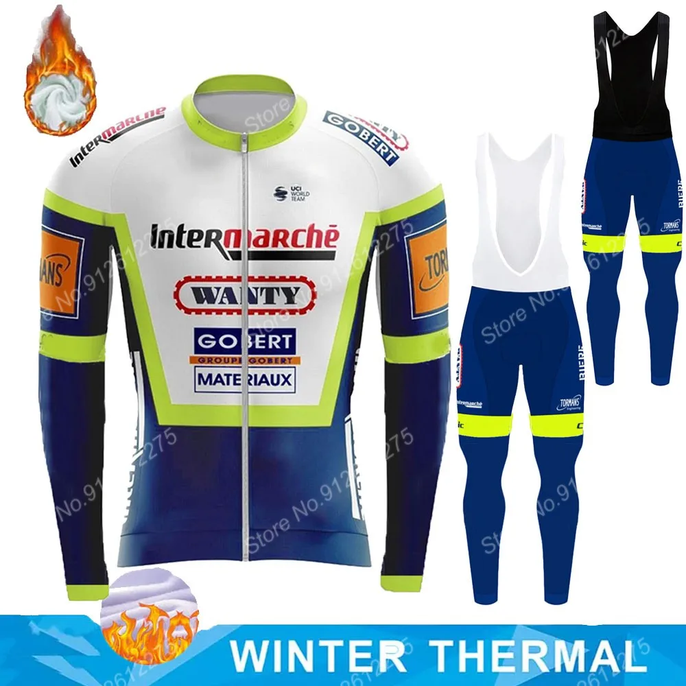 

Зима 2022 Wanty команда Велоспорт Джерси комплект одежды мужской костюм с длинным рукавом горный велосипед Дорожные Брюки Комбинезон Maillot Ciclismo