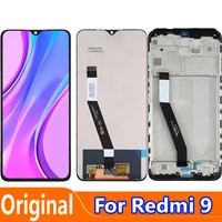 6 53 original for xiaomi redmi 9 redmi9 m2004j19c m2004j19g lcd display touch screen replacement digiziter assembly