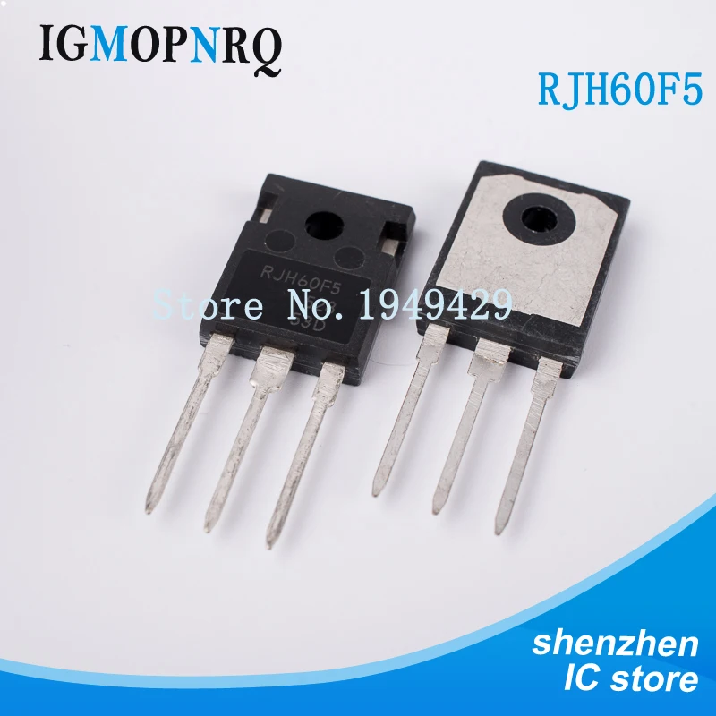 

10Pcs RJH60F5DPQ TO-247 RJH60F5 IGBT transistor new original free shipping fast delivery