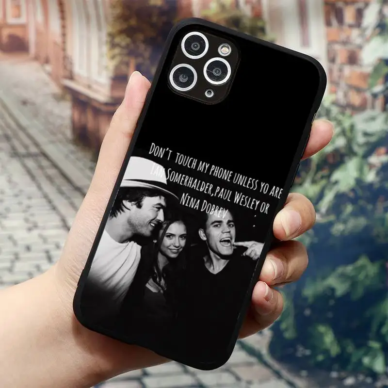 

Vampire Diaries Phone Case for iPhone 11 12 mini pro XS MAX 8 7 6 6S Plus X 5S SE 2020 XR