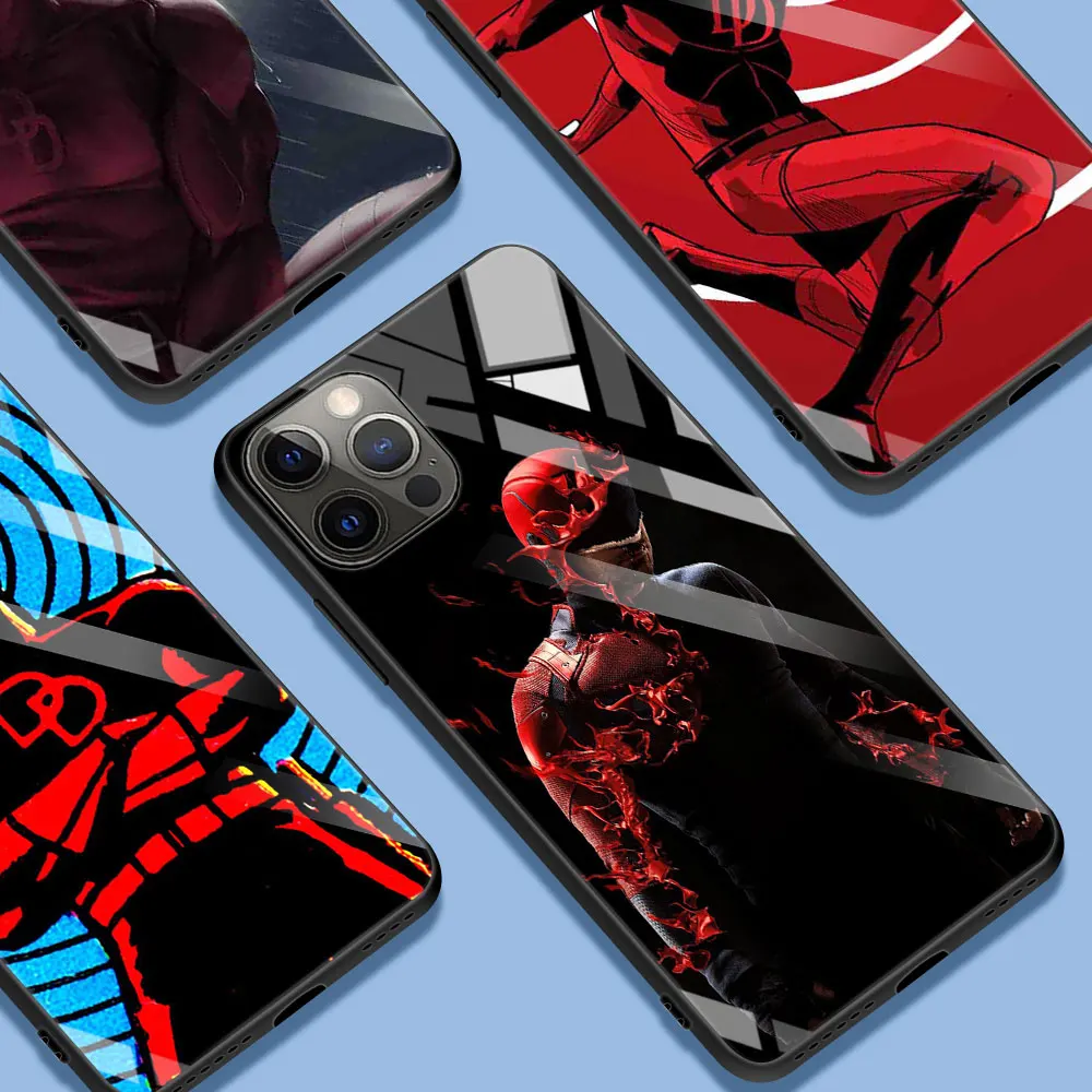 Чехол для Apple iPhone 11 12 Pro Max 13 7 X XR 12Mini XS 6 6S Plus 13Mini SE чехол телефона из закаленного