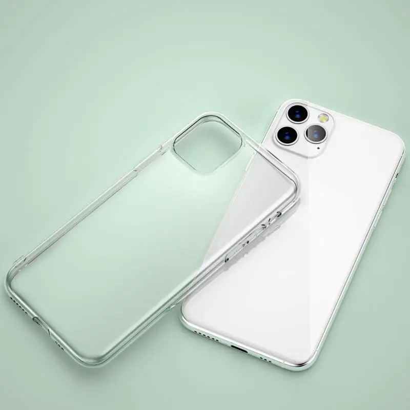 

Transparent Mobile Phone Case TPU Soft Shell For IPhone 12 Pro Case 12 Mini Max 2020 New Case Cover For IPhone 12/mini/Pro/Max