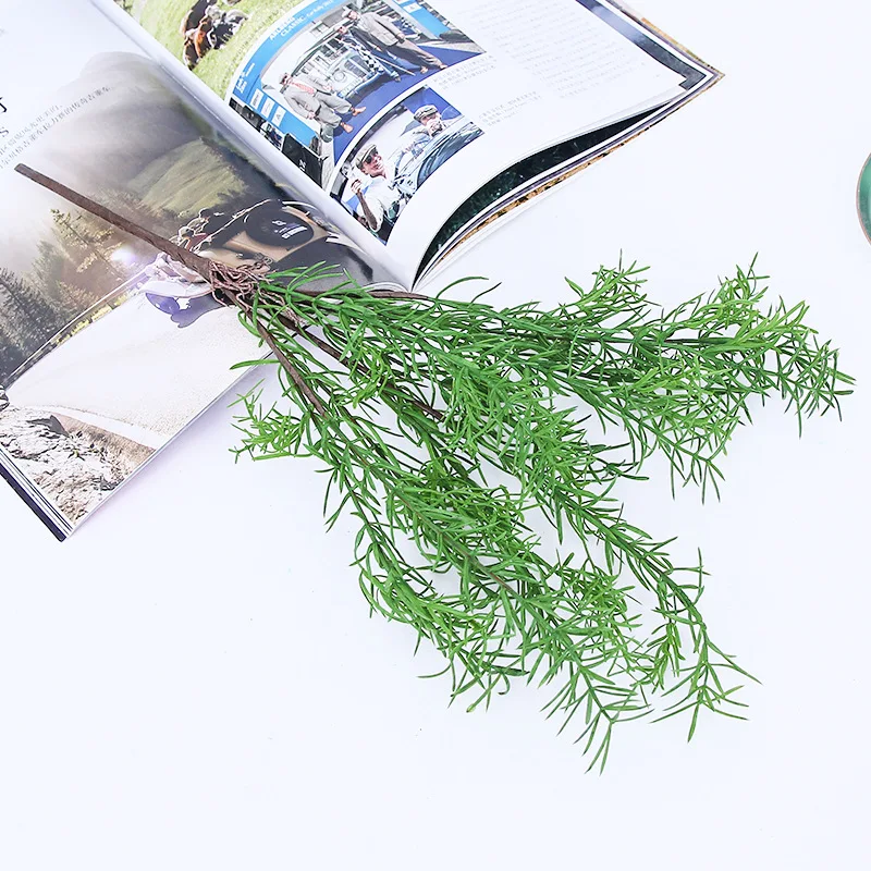 Искусственные растения зеленая трава пластиковый цветок искусственная