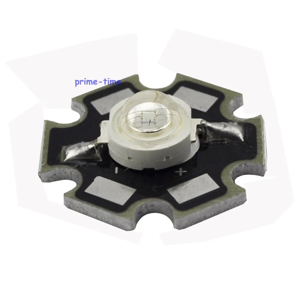 10 шт. 3 Вт УФ Высокое Мощность светодиодный светильник чип ультра фиолетовый ing