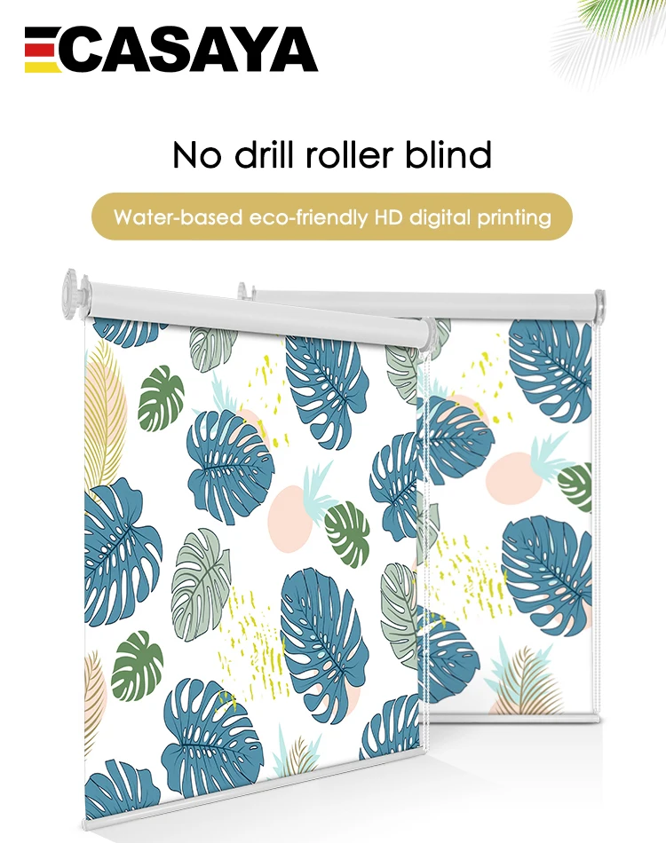 Затемняющие шторы CASAYA без сверления украшение для окон гостиной кухни и ванной с