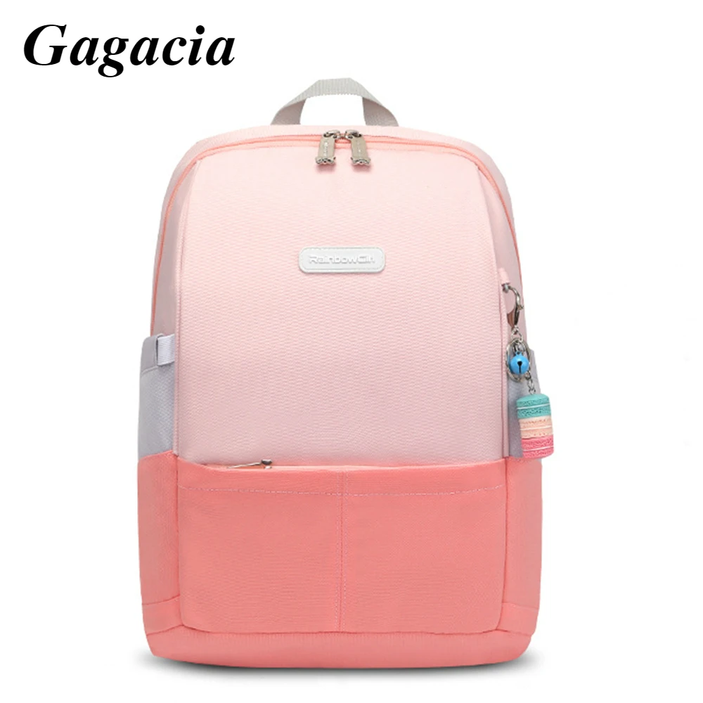 "GAGACIA 2022 модные школьные ранцы для учеников начальной школы рюкзак для девочек для детей 1-6 классов 1,2-1,6 м Детские рюкзаки карамельных цветов"