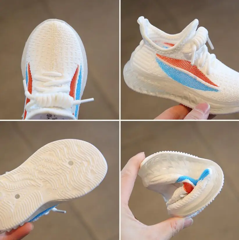 Детские дышащие повседневные ботинки мужские женские кроссовки с мягкой