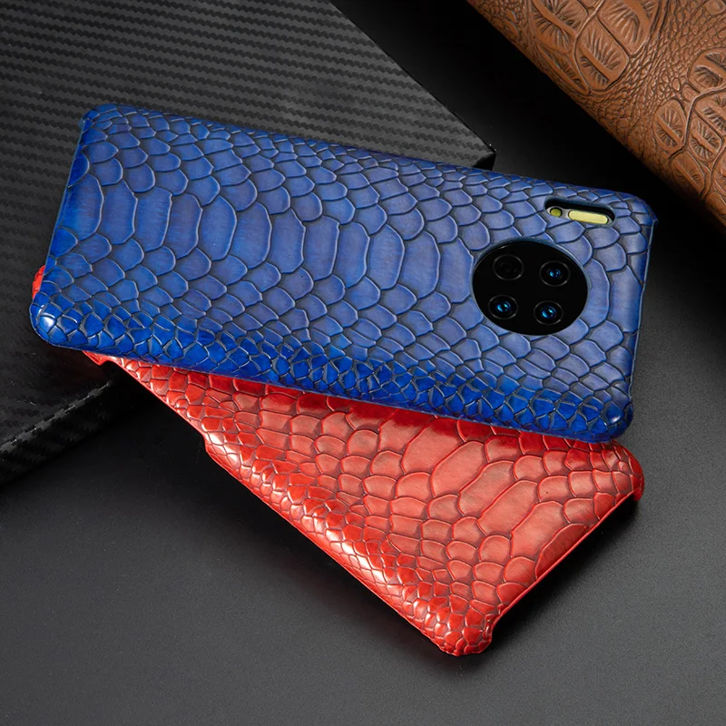 Роскошный чехол для телефона huawei mate 30 Чехол со змеиным узором для huawei mate 30 Pro чехол mate 30 чехол s задняя крышка Fundas