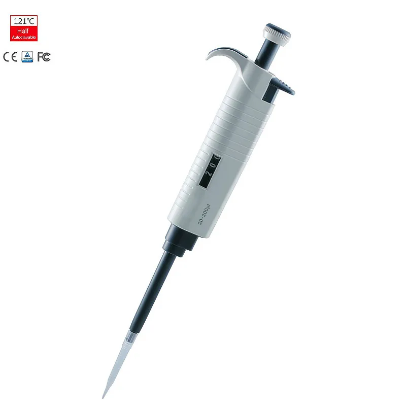 Полуавтоклавируемая пипетка микропетка одноканальная Регулируемая TopPette