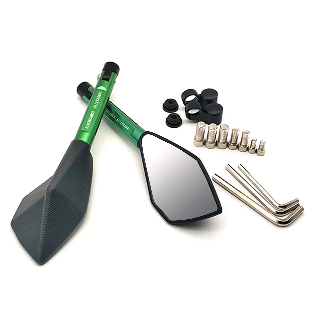 Универсальные мотоциклетные зеркала алюминиевое боковое зеркало заднего вида