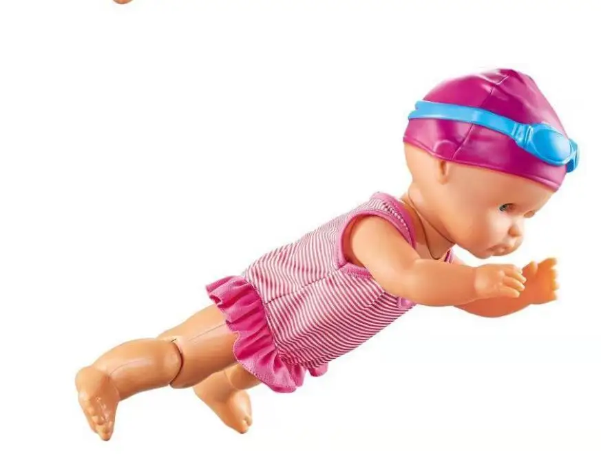 2019 Водонепроницаемая электрическая кукла для плавания детские игрушки девочек